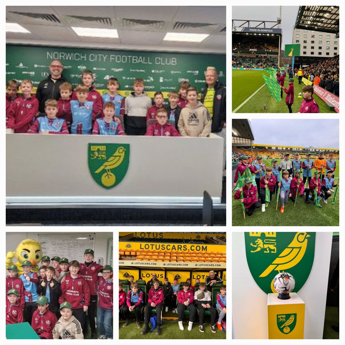 Rain may have stopped play at the weekend but out U12 Colts had an amazing time as <a href="/NorwichCityFC/">Norwich City FC</a>  Junior Squad on Saturday,  what a game and what an experience ⚽️

🤜🤛 Go Spixworth