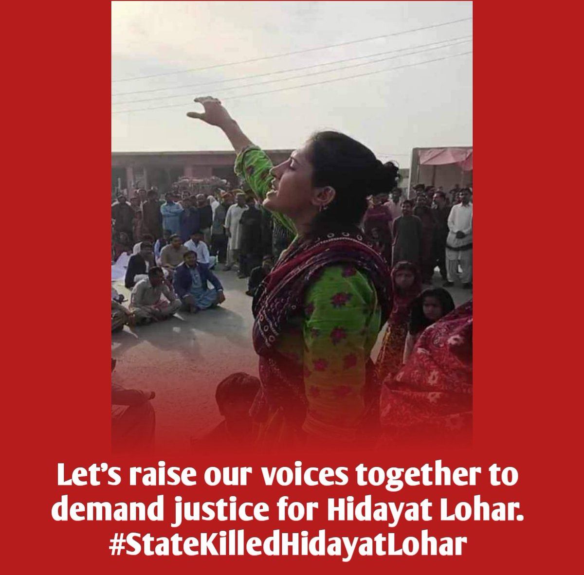 May Hidayat Lohar's spirit of resilience and dedication inspire us all to work towards a brighter, more just future. #StateKilledHidayatLohar
<a href="/ImranKhanPTI/">Imran Khan</a>