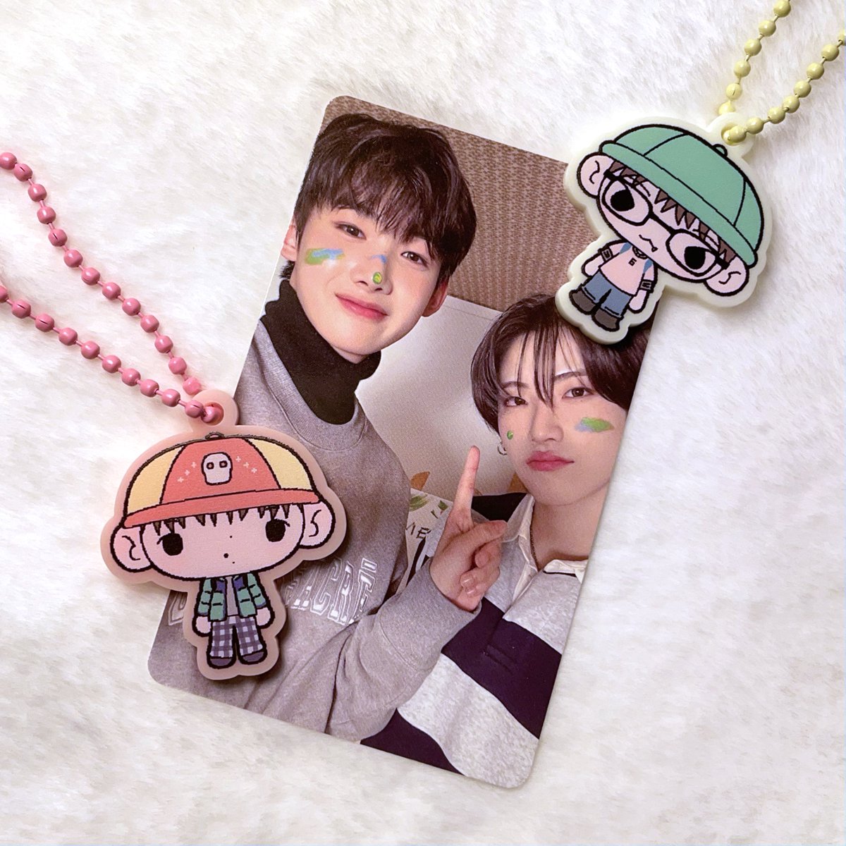 아기 제로욘즈 키링!! 🐱🍚