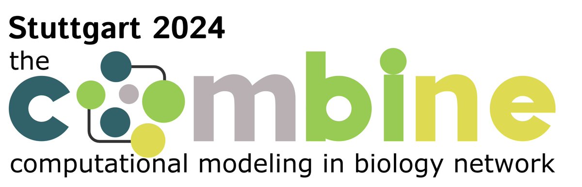 We are pleased to announce the #COMBINE2024 of the “Computational Modeling in Biology” Network, a workshop-style event which will take place at the @Uni_Stuttgart from September 1 to 5. Please see the workshop homepage for further details and deadlines: co.mbine.org/author/combine…