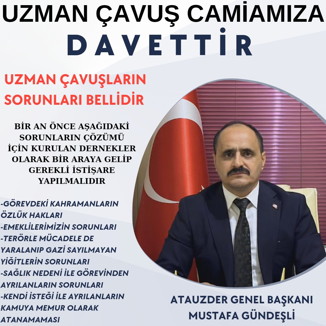 AYSEERTAN27's tweet photo. #EskiUzmanÇavuşlar
#EskiUzmanÇavuşlariçinAdalet
#UzmanÇavuş
#OylarMustafaGündeşliye
ATAUZDERBAŞARACAK
Kamuyararınakurulacakdernek için oylarımız @gundes_46 başkanımıza
@MHP_Bilgi
@herkesicinCHP
@Akparti
@rprefahpartisi
#Gece3 #halkaarz #deprem #motorin #MEKAG #Egeüniversitesinde https://t.co/dVImWPHO5w