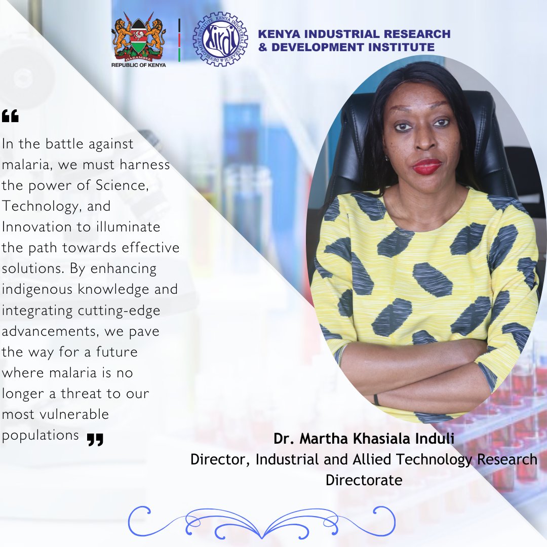 kirdi_kenya's tweet image. Day 2 of our STEM campaign at KIRDI spotlights Dr. Martha Induli, a force in Natural Products Research. Dive into her world of isolating secondary metabolites, herbal drug discovery, and biopesticide innovation. Her dedication to advancing STEM is awe-inspiring! @mowteender_lucy