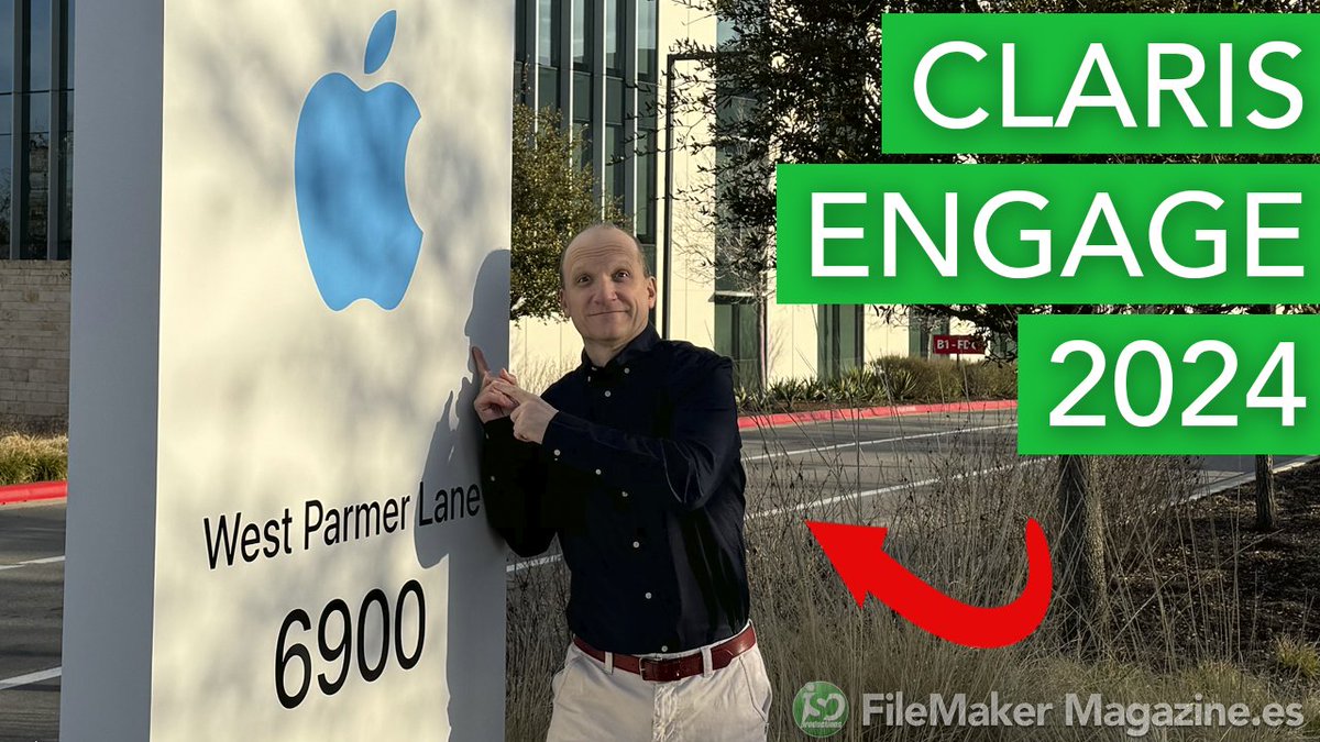 La primera Claris Engage presencial -organizada por <a href="/ClarisOfficial/">Claris, an Apple company</a>- acaba de celebrarse en el Campus de Apple en Austin, Texas (6-8 de febrero de 2024).
En este vídeo tienes un resumen del evento contado por sus protagonistas:
bit.ly/ce202400
<a href="/FileMakerMag_ES/">FileMakerMagazine.es</a>
#filemaker