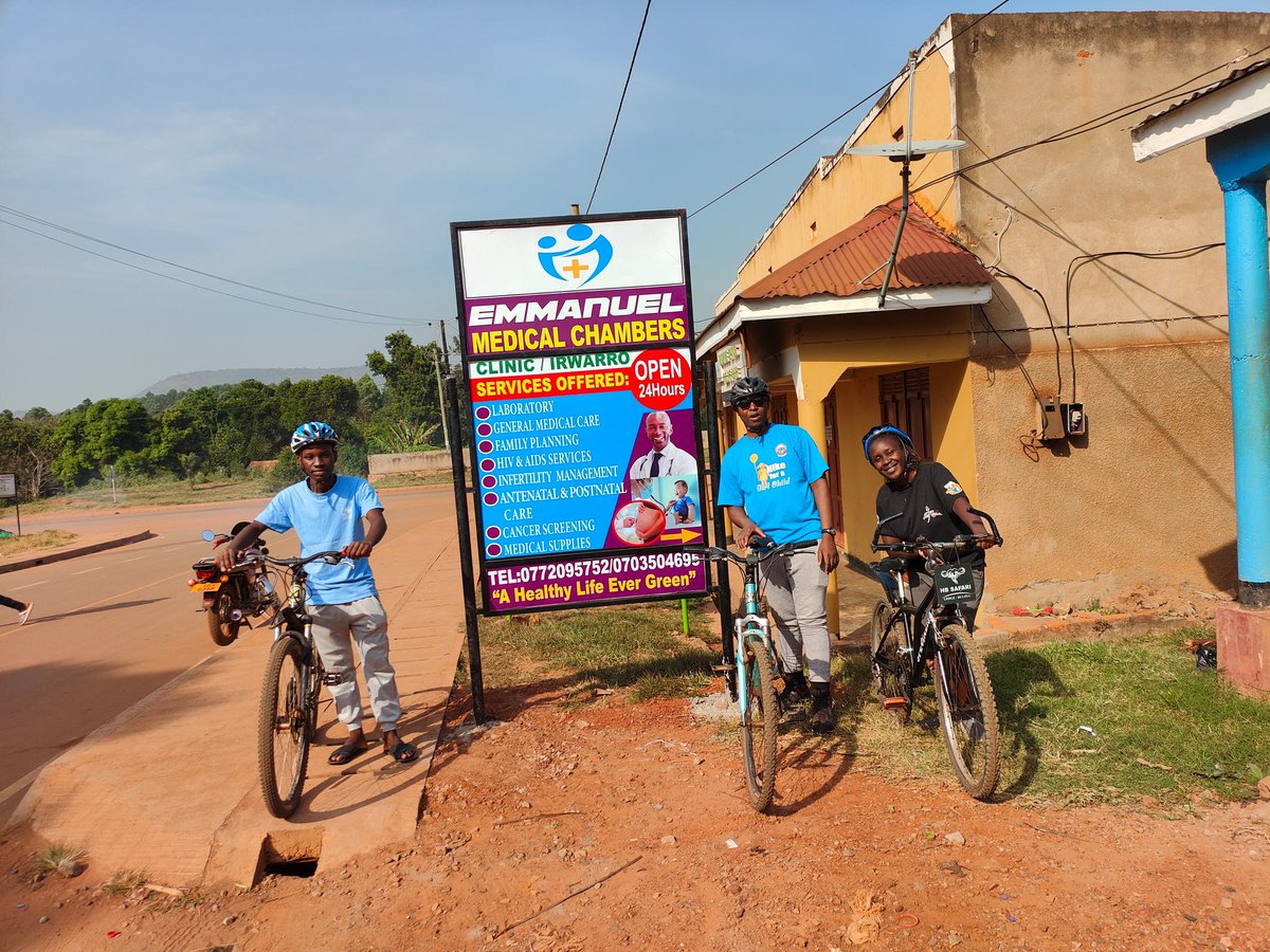 The amount of time spent crossing with people, it's better we go for road trip on Sunday while cycling. Join us with @P_Katuramu @NakiguddeCc @AsherElijah9  in Hoima as we cycle to kitoba with the possibility of relieving the stress with vegetation and new friends.