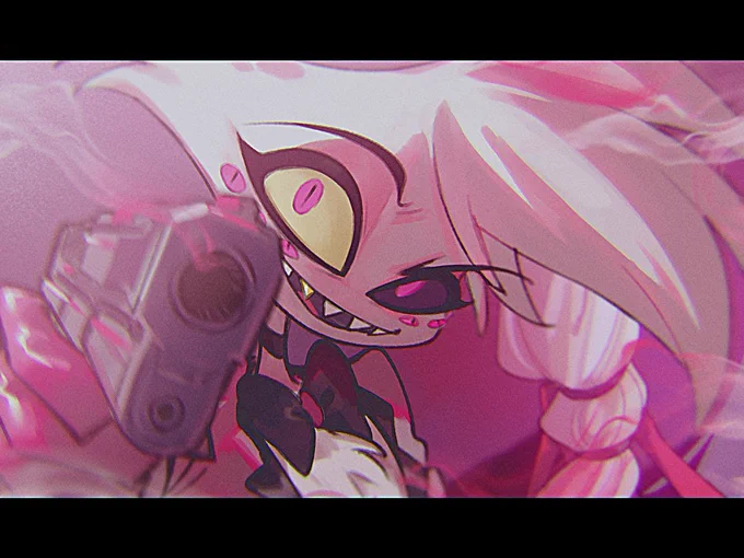 お互いを守るためなら本気になる擬似兄妹みたいな2人の関係が好き…#HazbinHotel #HazbinHotelFanart 