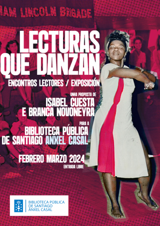 bpsanxelcasal's tweet photo. Ciclo Lecturas que danzan.

Porque cada ano desaparecen espectadores das programacións de artes escénicas, Branca Novoneyra e Isabel Cuesta decidiron organizar este ciclo de lecturas na biblioteca para divulgar a arte do movemento entre persoas interesadas na lectura e na danza. https://t.co/swxvAQgiH6