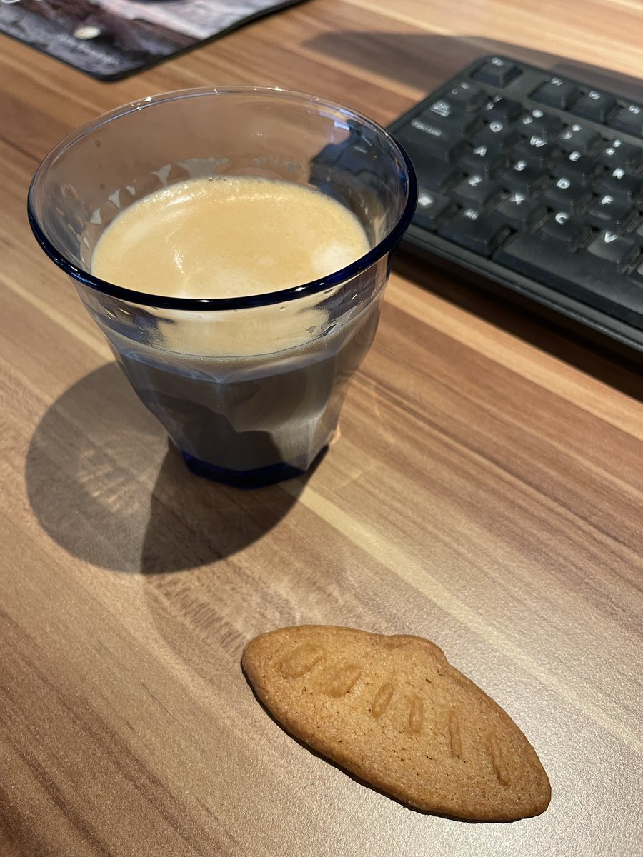 Zelfs de koekjes bij de koffie van het @Evoluon zijn in thema. 
#trainingday #ITIL @GlobalKnowledge