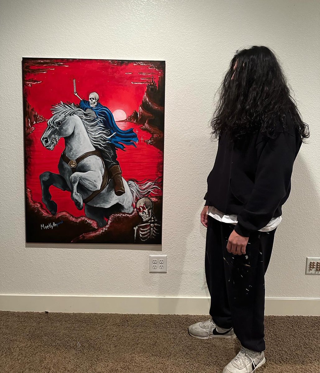 meetbythepond's tweet photo. The Knight and his Horse https://t.co/nrxGwb6dP2