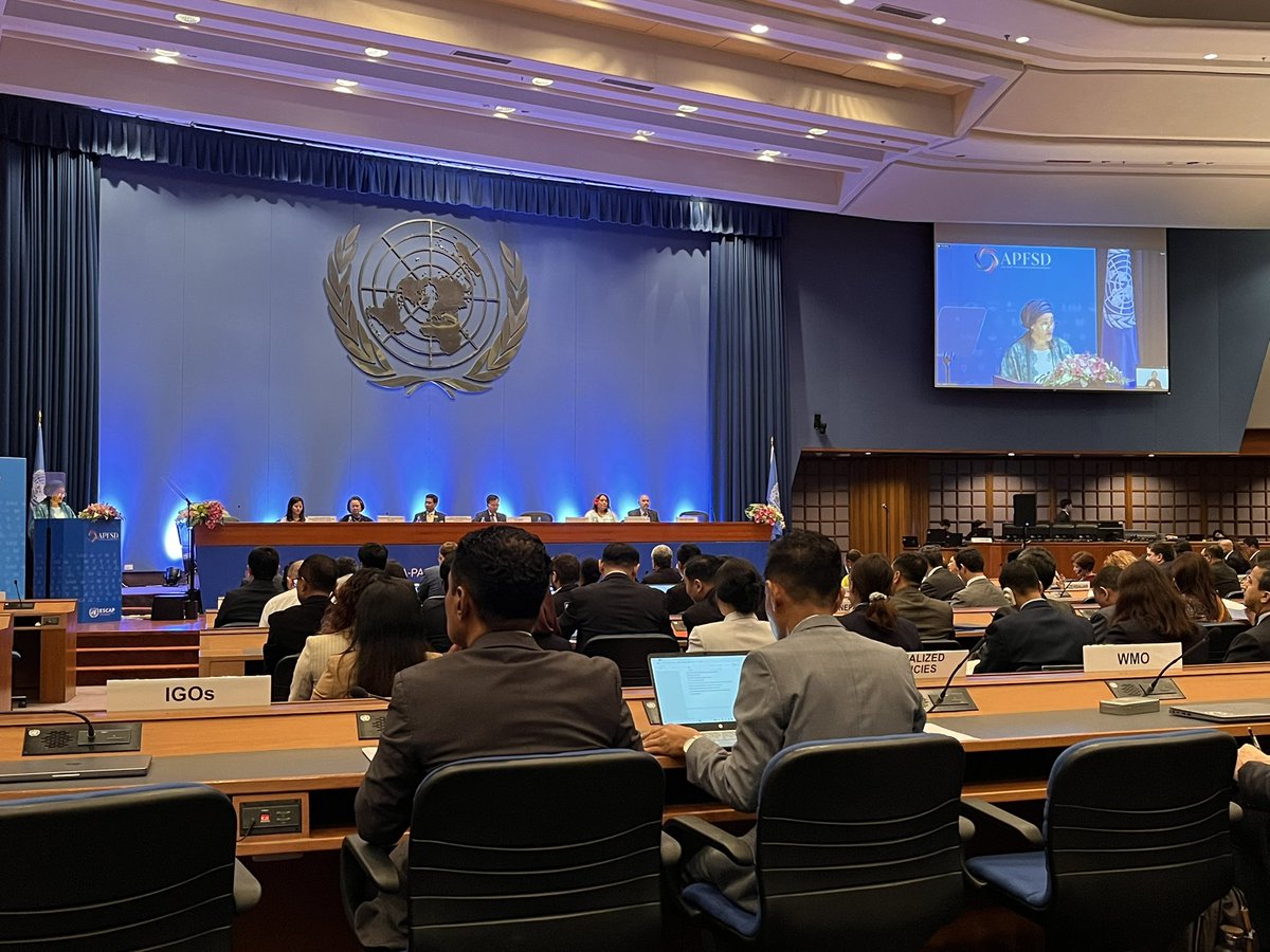 Excited to attend the 2024 Asia-Pacific Forum on Sustainable Development. At current pace, Asia-Pacific will not achieve #SDGs until 2062, 32 years behind schedule. UN Resident Coordinators & Country Teams are supporting member states in their SDG acceleration journey. #APFSD