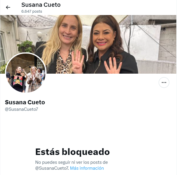 marehuita's tweet photo. @SusanaCueto7 no se ciegue señora no hay democracia verdadera sostenida por el crimen organizado. No hay democracia cuando se eliminan a las voces de la sociedad (periodistas acosados, perseguidos y victimizados) No hay democracia protegida por las fuerzas armadas y bloqueos. https://t.co/sR79Ejr7DZ