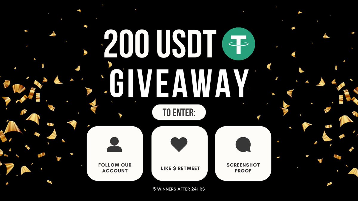 HelloHashKey's tweet photo. 200 USDT giveaway!!💰Complete tasks to join✨
5 winners will be randomly picked after 24hrs. 
Let's go!!🔥

1) Follow @HashKeyExchange 
2) Like &amp; Retweet
3) Show your screenshot proof in comment

#HelloHashKey #USDT #usdtgiveaway #UsdtAirdrop #BONUS #Reward #HKcrypto https://t.co/Sg6D3kWjif