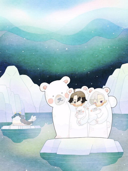 「polar bear smile」 illustration images(Latest)