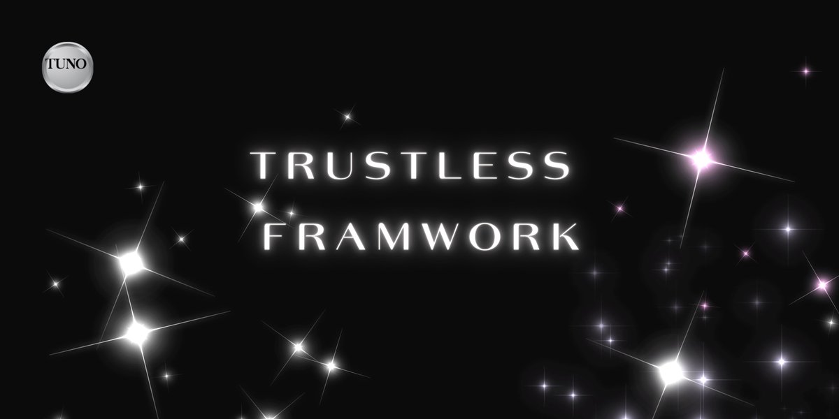 tuno_official's tweet photo. With a trustless framework, #TUNO Bridge eradicates intermediaries, guaranteeing privacy, security, and efficiency in each transaction.🚀 https://t.co/njyouhdRDo