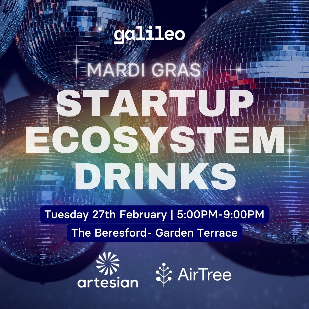 1 week to go- Grab your tix now 🥳🏳️‍🌈 We're celebrating the 'rainbow 🌈 term sheet' with our friends @airtreevc and @artesianvc @ The Beresford 🎟️events.humanitix.com/mardi-gras-sta…