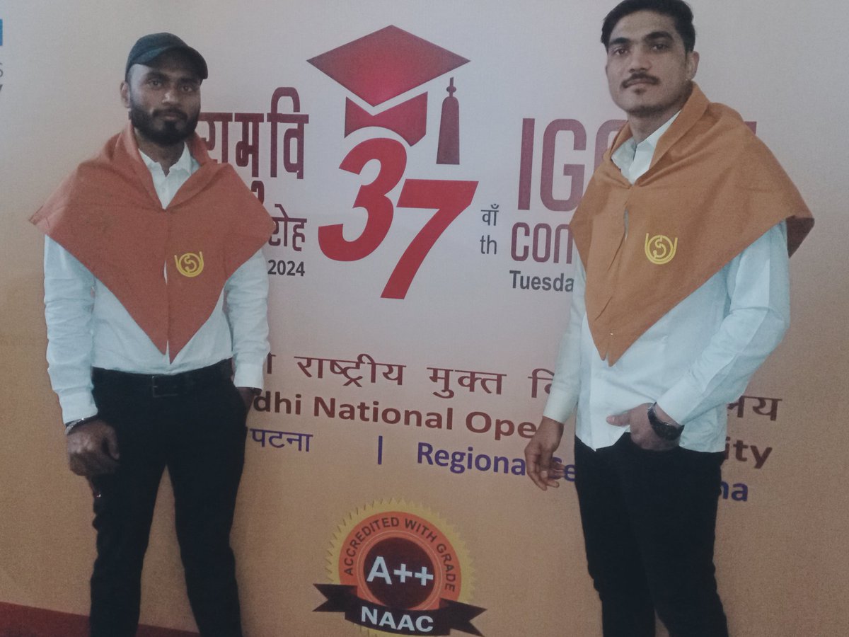 Krbharti89's tweet photo. #ignou #IGNOU #37thconvocationIGNOU https://t.co/9LXteyEZHF