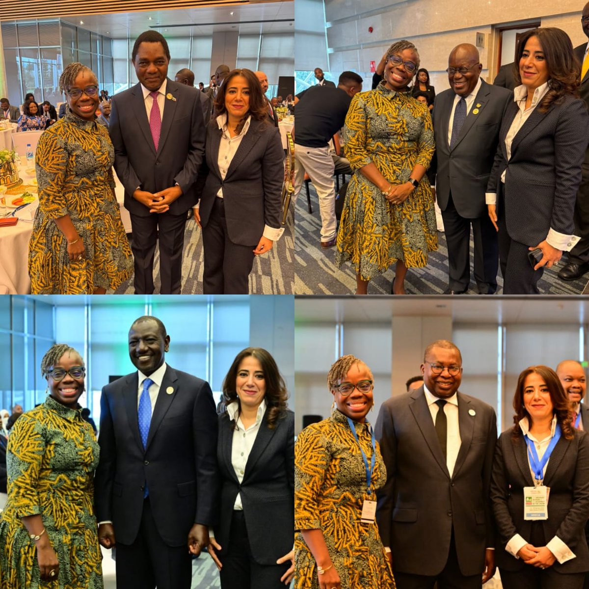 ECA’s Deputy Exec Secretary @HananMorsy14 highlighted key milestones by Africa High-Level Working Group on #GlobalFinancialArchitecture in amplifying Africa’s voice and advancing Africa's position on #debt & #GFA reform @ #AUSummit Presidential Dialogue hosted by @GhanaPresidency