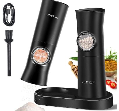 Kash2Bagg's tweet photo. https://t.co/DoE5i2hmIX
Electric Salt &amp; Pepper Grinder Set Rechargeable, Automatic #Salt and #Pepper Grinder Set with USB C Charging Base🫶 https://t.co/KOT29CAriY