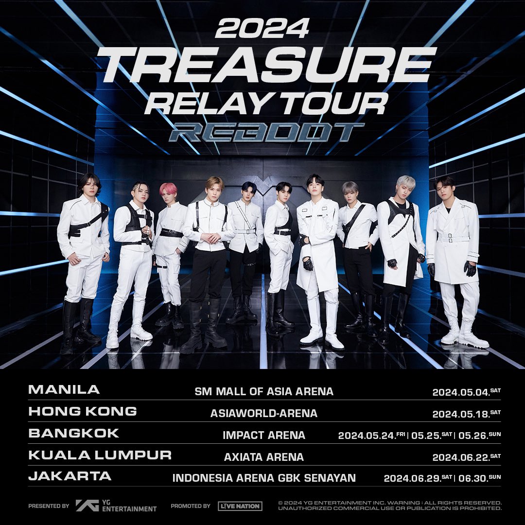ทึเม~ น้องสมบัติจะมาไทยแล้ว เรามาทวิตติดแท็กกันค่ะ 🙏🏻🇹🇭👀

TREASURE RELAY TOUR
#REBOOT_RELAY
#TREASURE #트레저
<a href="/treasuremembers/">TREASURE</a>