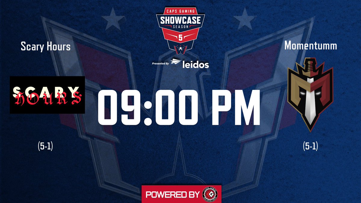 It took 3 games, to top Dahlia last week. 

Now at 5-1, we have a date with <a href="/ScaryHours6s/">Scary Hours</a>, to kick off Week 4/5, of the <a href="/capsgaming/">Caps Gaming</a> Showcase Regular Season.

Puck drops Wednesday 2/21 at 9pm EST. See you there!

<a href="/leaguegaming/">Leaguegaming</a> <a href="/LeidosInc/">Leidos</a> #RideTheMomentum