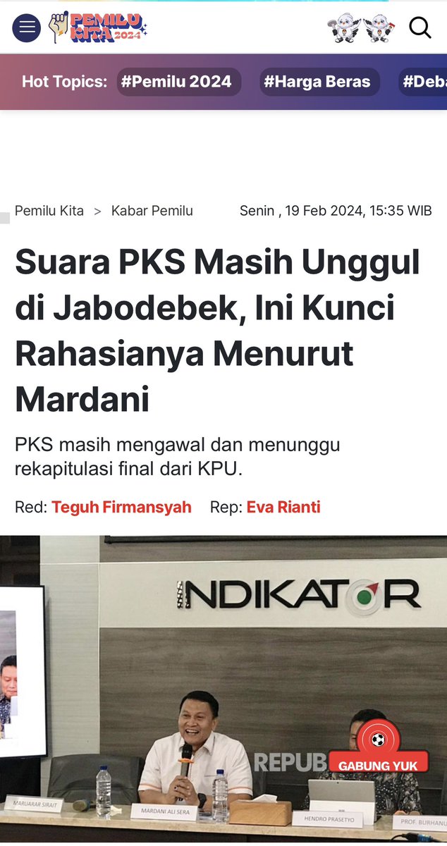 Mardani Ali Sera tweet media