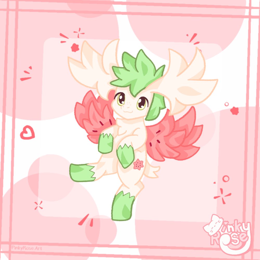 PinkyRoseArt's tweet photo. Soo I had a cursed idea because of a friend referring to shaymin as the my little pony one 
Cursed shaymin 1/2

#comingsoon #smallbusiness #stickers #sticker #artist #art #digitalart #pokemon #shaymin #mylittlepony https://t.co/WSppSJPlw1