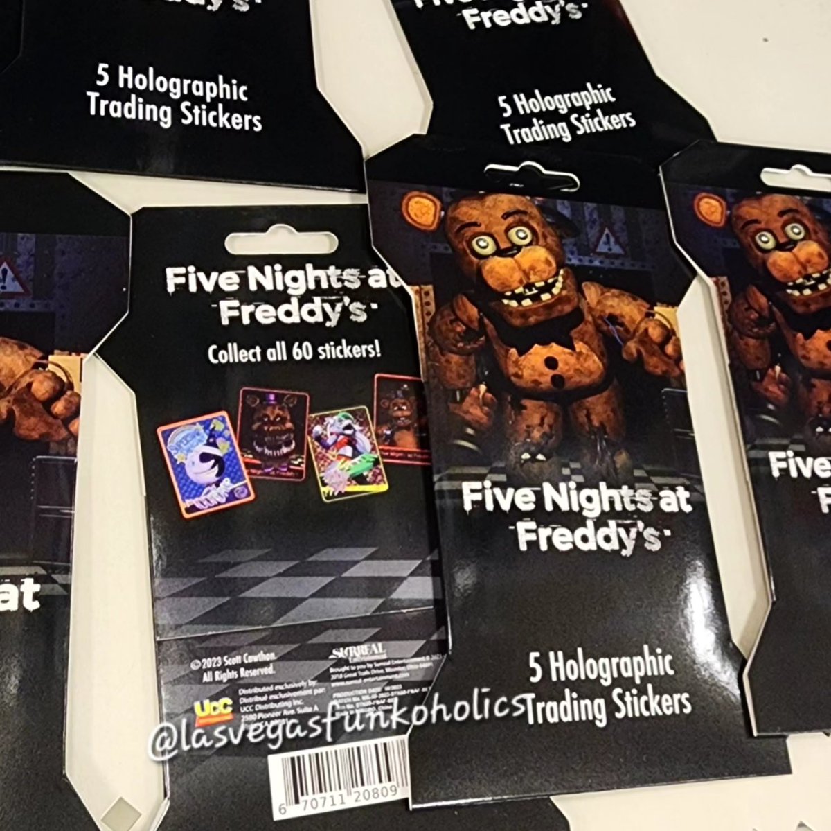 LVFunkoholics's tweet photo. Spotted at ๐ฏ Five Nights At Freddy's Sticker Packs. Swipe for more ๐ท.
Dpci 087-12-0278
Retail $3.99
#fnafsecuritybreach #fivenightsatfreddyssecuritybreach #fivenightsatfreddysedit #target #targetrun #targetstyle #mytargetstyle #fnafmovie #fnaf #fivenightsatfreddys https://t.co/ke507yixHQ