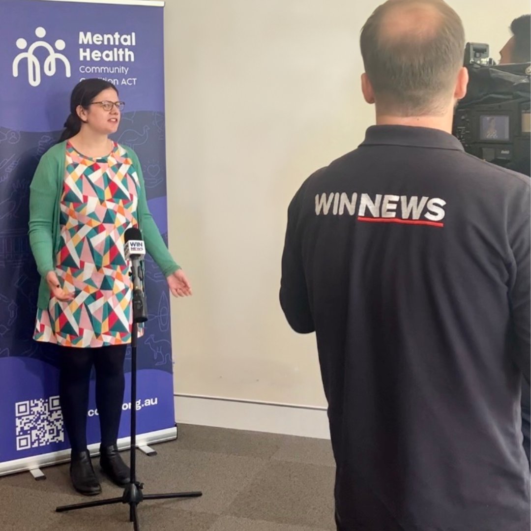 Mental health care starts in our community, that is why we strongly advocate for appropriate resourcing for our community services. This was our focus today with Win News Canberra.