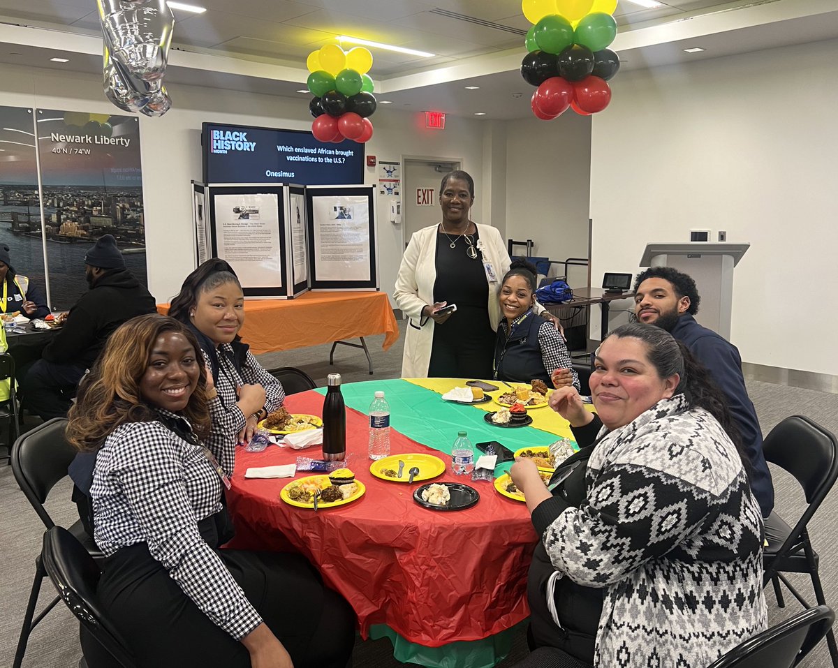 EWR team honoring and ccelebrating the rich tapestry of black history. Together, we are building a stronger, more inclusive future.❤️💛💚🖤@united @csarkari @Jordan_Bykowsky @JWASHINGTON_UA @MikeHannaUAL