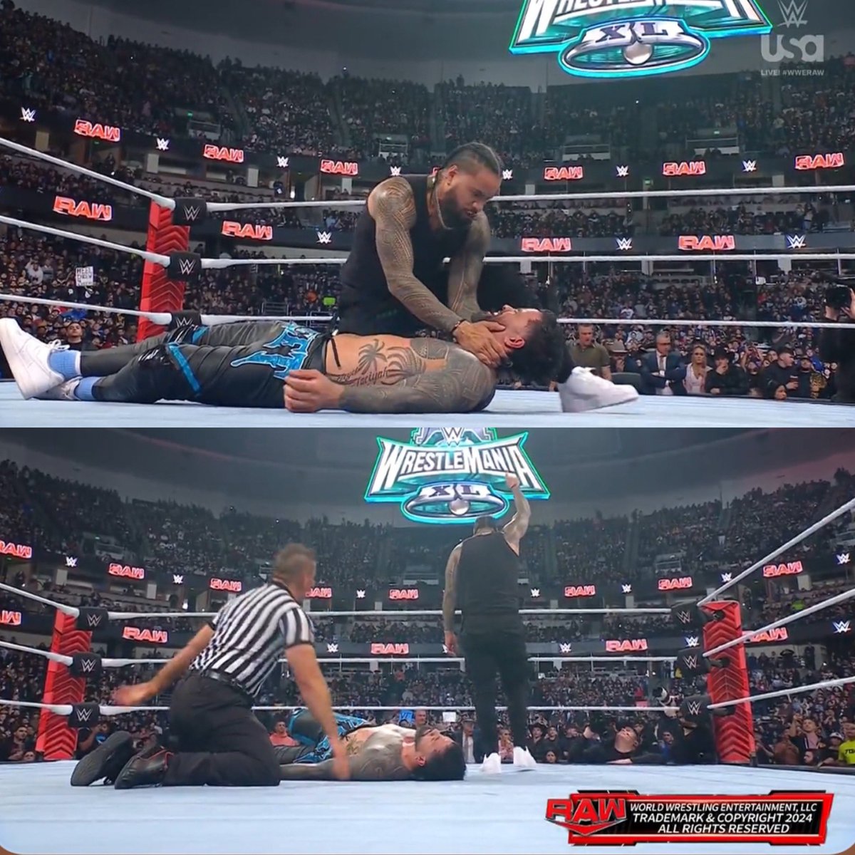 “No matter how big you get, I’m always the big brother.”

Here.
We.
Go.

#WWERAW #WrestleMania