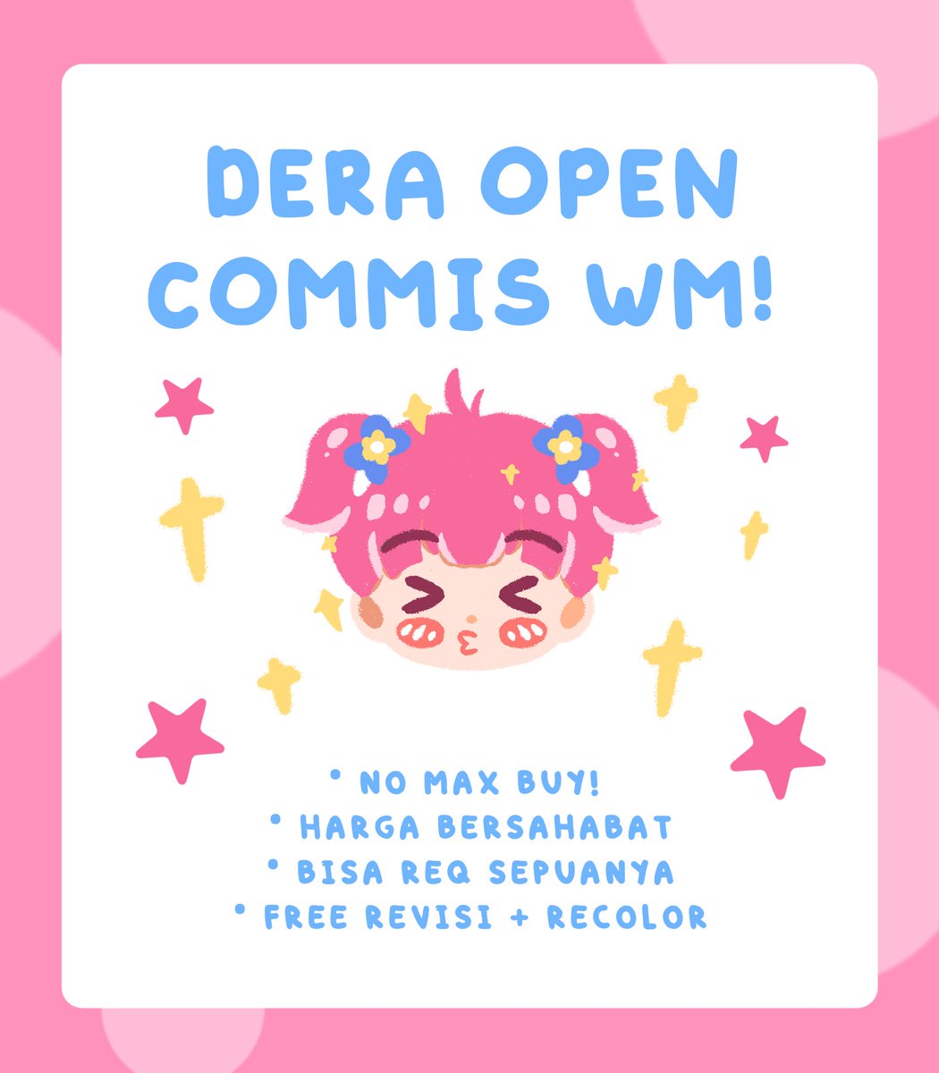 jajandlu's tweet photo. @karijnayoo haloo! kamu nyari wm yang gemesh?? bisaa banget jajan di @enevarte pengerjaan cepat,  harga bersahabat🤩 buruan jajan!! https://t.co/kOiOzjiwum