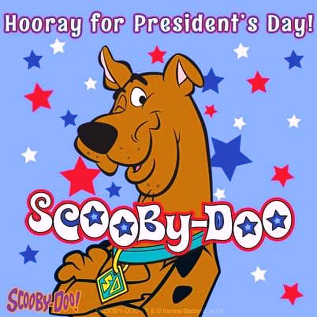 Happy President’s Day! 🇺🇸 

#ScoobyDoo #PresidentsDay
