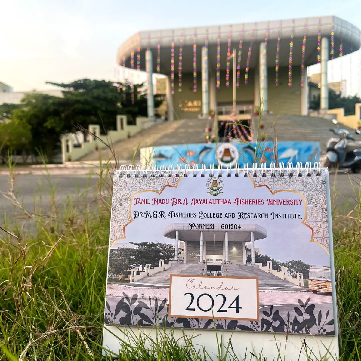 Fcripon_student's tweet photo. New launch - 2024's Calendar

Step into a year of inspiration with our brand-new 2024 calendar collection. The portrait in each page holds an intense meaning and it is sketched by own students.

1.Prabha Shankar

2.Kanmani

3.Shyam Kishore(Editor)
#fcriponneri #tnjfu #newlaunch https://t.co/AYszr6YNKb