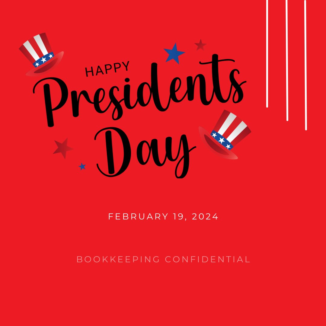 Bkkpngconfident's tweet image. Happy Presidents&apos; Day! 🇺🇸 Celebrating the leaders who shaped our nation&apos;s history and inspired us to strive for greatness. #PresidentsDay #BookkeepingforStartup #bookkeepingforsmallbusiness #lawfirm #realestate #propertymanager #contractor #money #mood #goals #growth #catchup
