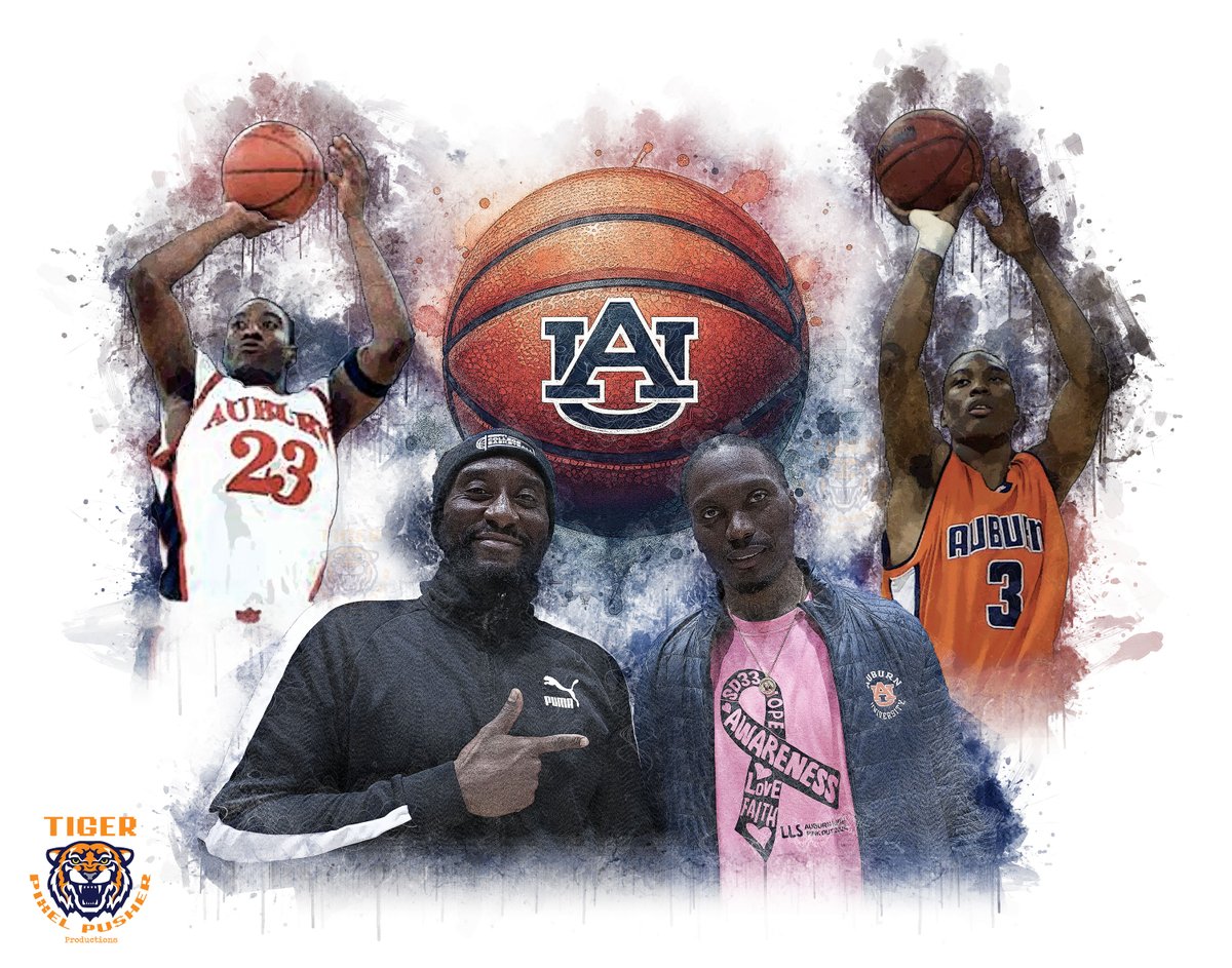 Got a chance to capture these two legends recently and wanted to do what I do. Auburn Family doing what Auburn Family does and that is support each other. Thanks for the shot, Daymeon Fishback and Marquis. #Blessed #WarEagle #AuburnFamily #LLS #DigitalArt #Tiger3p #CreativeCloud