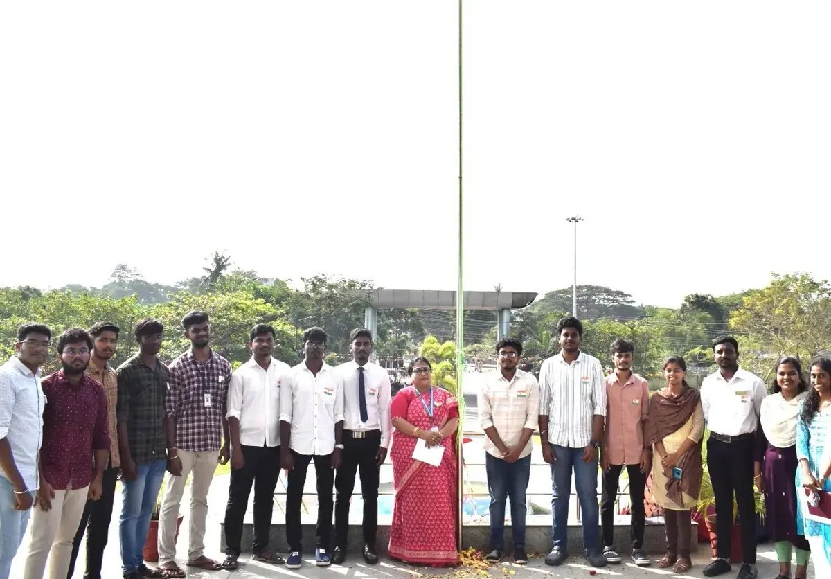 Fcripon_student's tweet photo. 75th Republic day Celebration 🇮🇳

Republic Day marks the historic moment when the Constitution of India came into force on January 26, 1950. Various events like speech and dance were conducted.
#75threpublicday #tnjfu #fcriponneri https://t.co/jplsC0x4fH