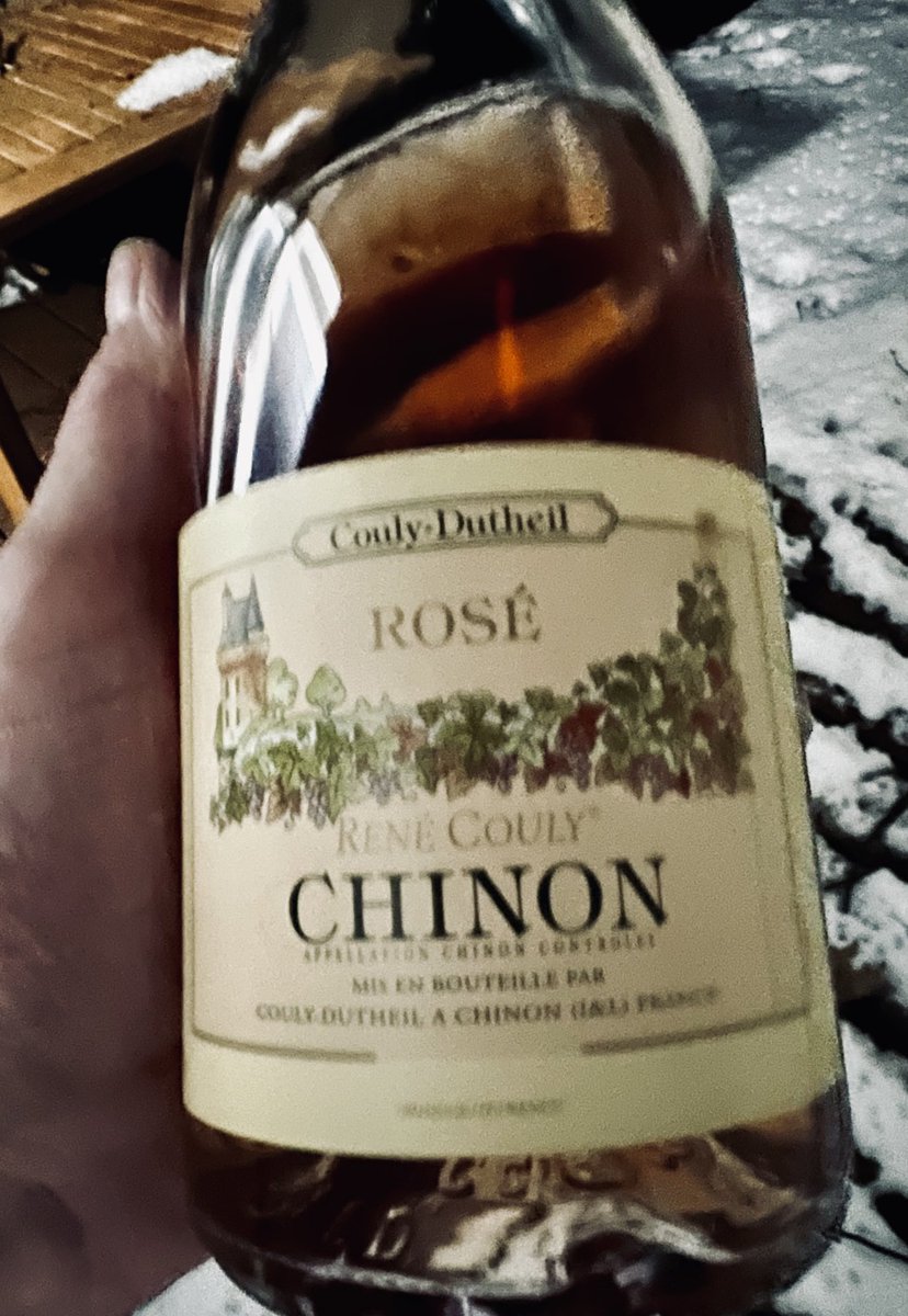 I drink Rose all year. This Chinon is perfect in winter