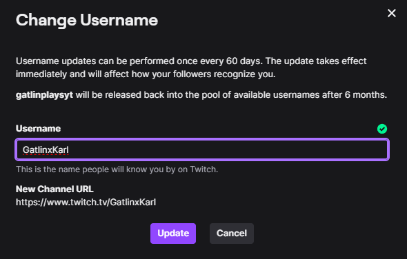 Thoughts on this? Been needing a name change