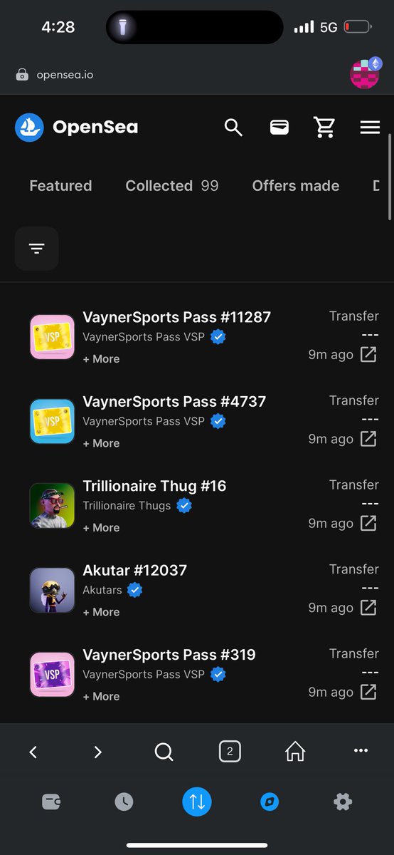 aroyalweb3's tweet photo. @Starknetss @binance @Starknet Scam it drained all my coin and nfts https://t.co/wrNkbc6SXv