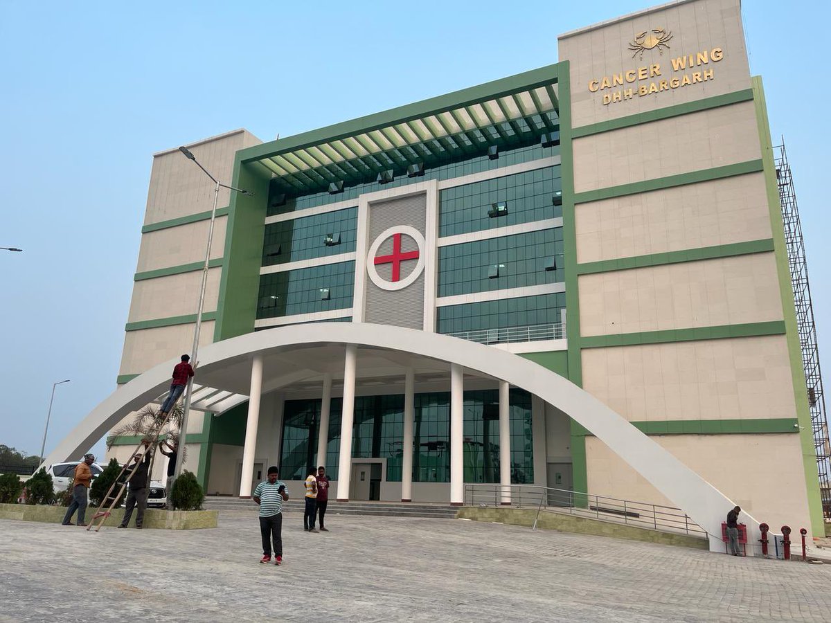 dpendharkar's tweet photo. Big thanks to Govt of Odisha @CMO_Odisha for supporting cause of cancer. A lesson for world leaders. 120 million $ allocated in one budget for advancement of cancer care services. Built upon foundation of district cancer programme a marvel cancer hospital gets inaugurated . https://t.co/mTgTXiybe7