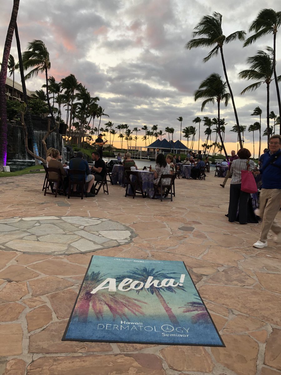 Sunset Welcome Reception #HawaiiDerm24