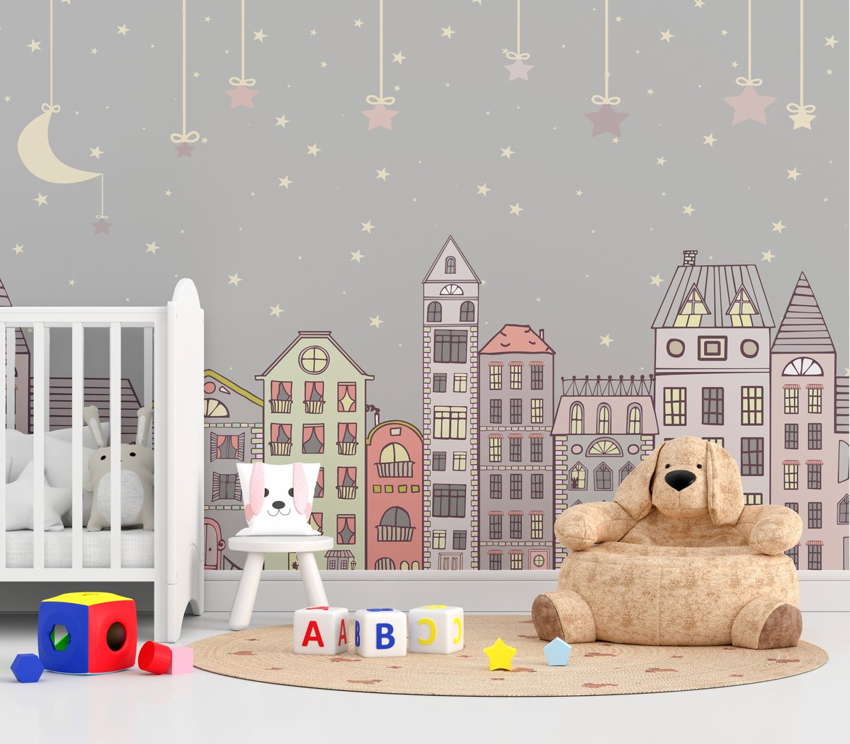 Removable wallpaper murals with cute houses 🏠 for kids' rooms! Easy to apply, perfect for fun & creative spaces. 🎨👶#kidsroomwallpaper #kidswallpaper #childrenroommurals #wallpaperforkids #cutewallpaper #housewallpaper #removablewallpaper #greymural

bitly.ws/3dCGz