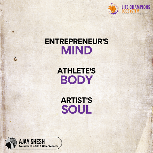 lcecosystem's tweet photo. Have a smart brain🧠 like a business person, a strong body💪 like an athlete, and a creative soul✨ like an artist. 

Think big, keep your body fit, and let your artistic creativity run wild. 

#ThriveWithLCE  #businesscoachandmentor #businessgyan #follow #instagram #inspiration https://t.co/d4elm8xeBZ