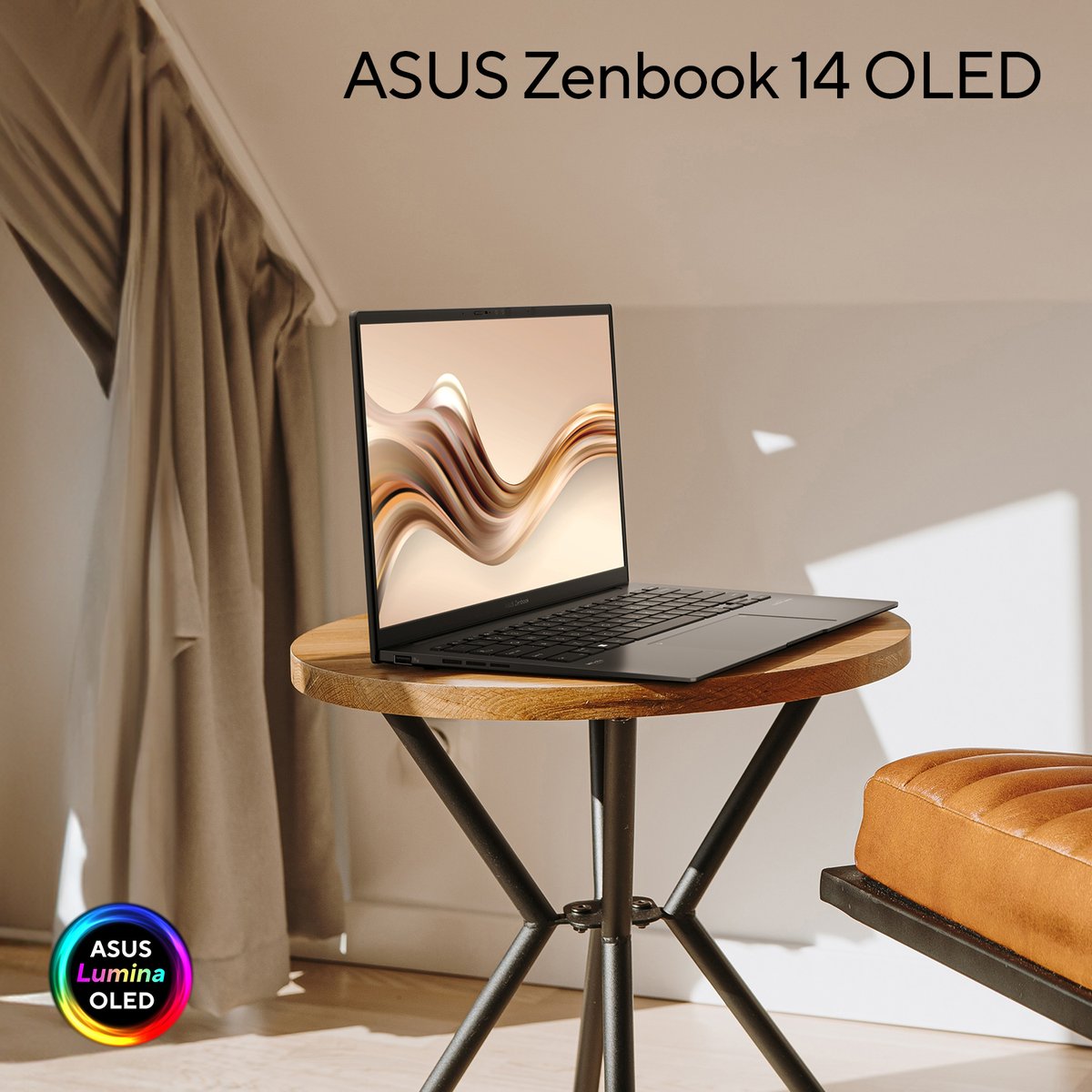 The sleek #Zenbook 14 OLED (UM3406) ultraportable is here 🚀. This lightweight but powerful laptop boasts AI-enabled AMD Ryzen™ 8040 Series processors and AMD Radeon™ graphics 🔥. Who's excited to elevate their experience? 😍 #NewZenwithAI 👉 asus.click/UM3406_sctw