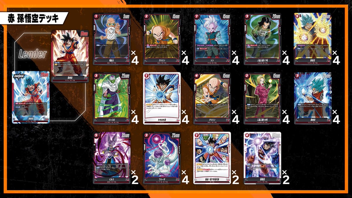 フュージョンワールド】《ゴッド悟空》のデッキレシピと回し方や フュージョンワールド】《ゴッド悟空》のデッキレシピと回し方や