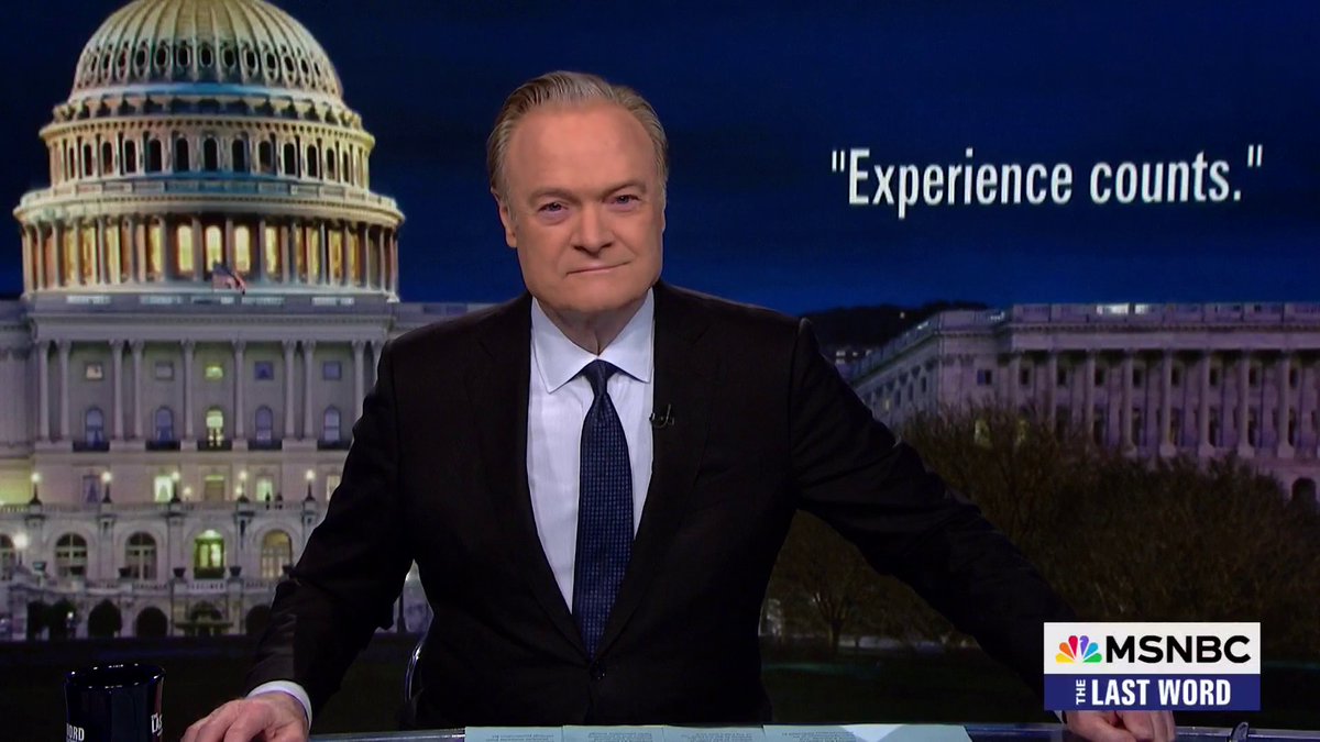 .<a href="/Lawrence/">Lawrence O'Donnell</a>: Houston Chronicle endorses accomplished Biden over Trump because ‘experience matters’ msnbc.com/the-last-word/…