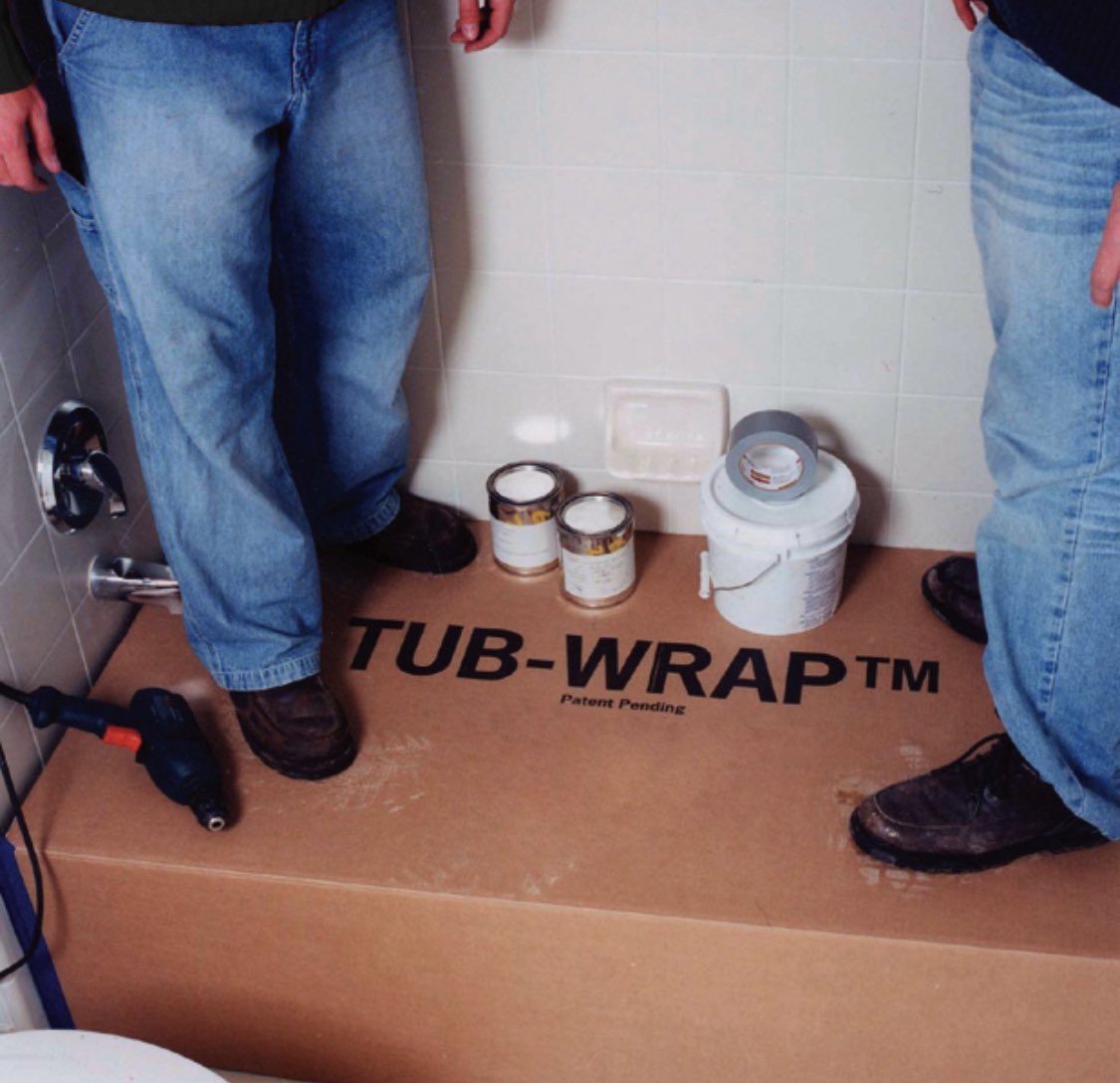 SurfaceProtects's tweet image. Protect your investment with TubWrap
- the ultimate shield for your bathtub during construction! Say goodbye to costly damages and hello to a stress-free building experience. #TubWrap #BuildersEssential #ConstructionProtection 

Buy TubWrap here⬇️
surfaceprotection.com