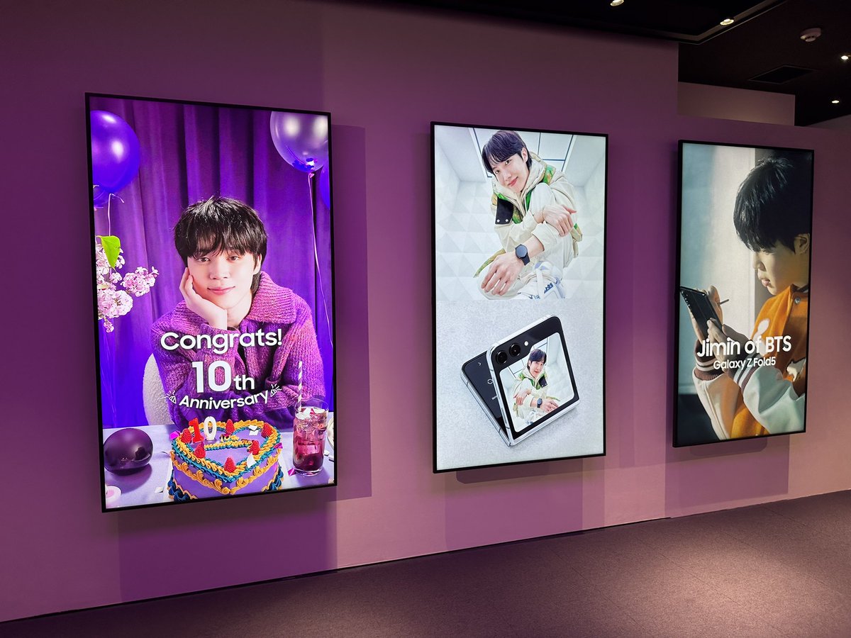 juju_ritsu's tweet photo. 使ってみたくなりました💜

#GalaxyHarajuku　
#JoinTheFlipSide
#GalaxyZFlip5　 　
#GalaxyTabs9
#GalaxyWatch6　 
#GalaxyPurplefloor https://t.co/LItiVBJzaZ