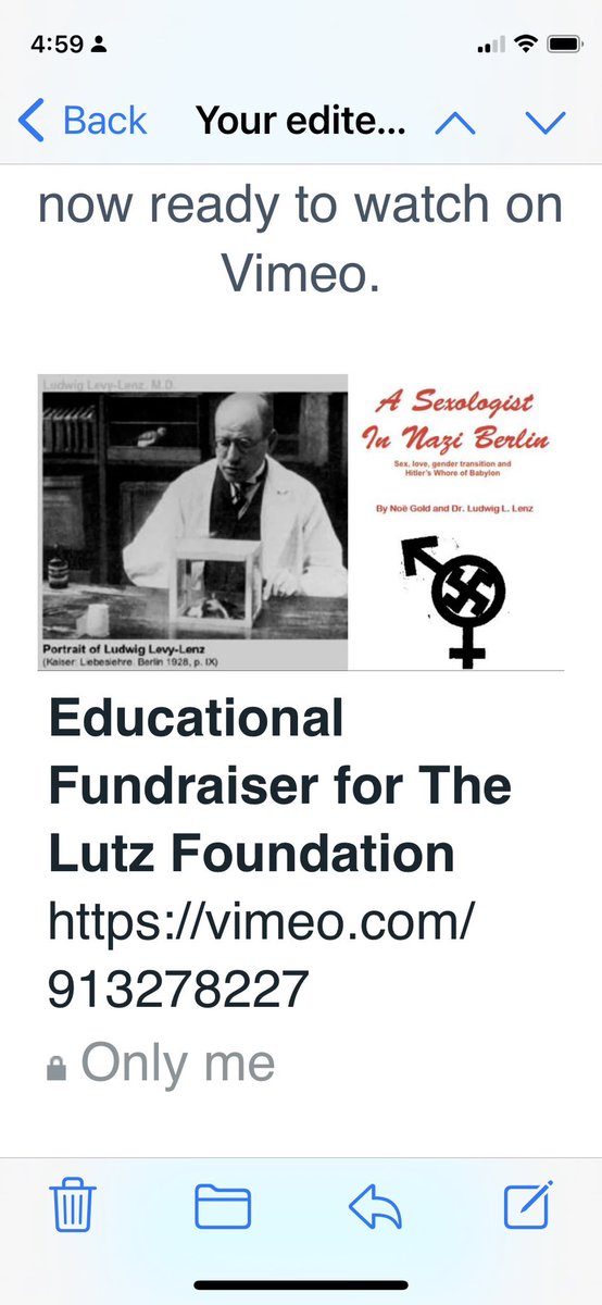 Hendrix_Now's tweet photo. The Lutz Foundation
… and publication of “A Sexologist in Nazi Berlin,” a biography of my uncle Lutz aka Dr. Ludwig Levy-Lenz, who performed the first sex-change operations and was the Chief Medical Officer at the Sexual Institute Berlin 🏄‍♂️ https://t.co/UejmbucmSa

#lgbtq https://t.co/yEBZK8d4cf