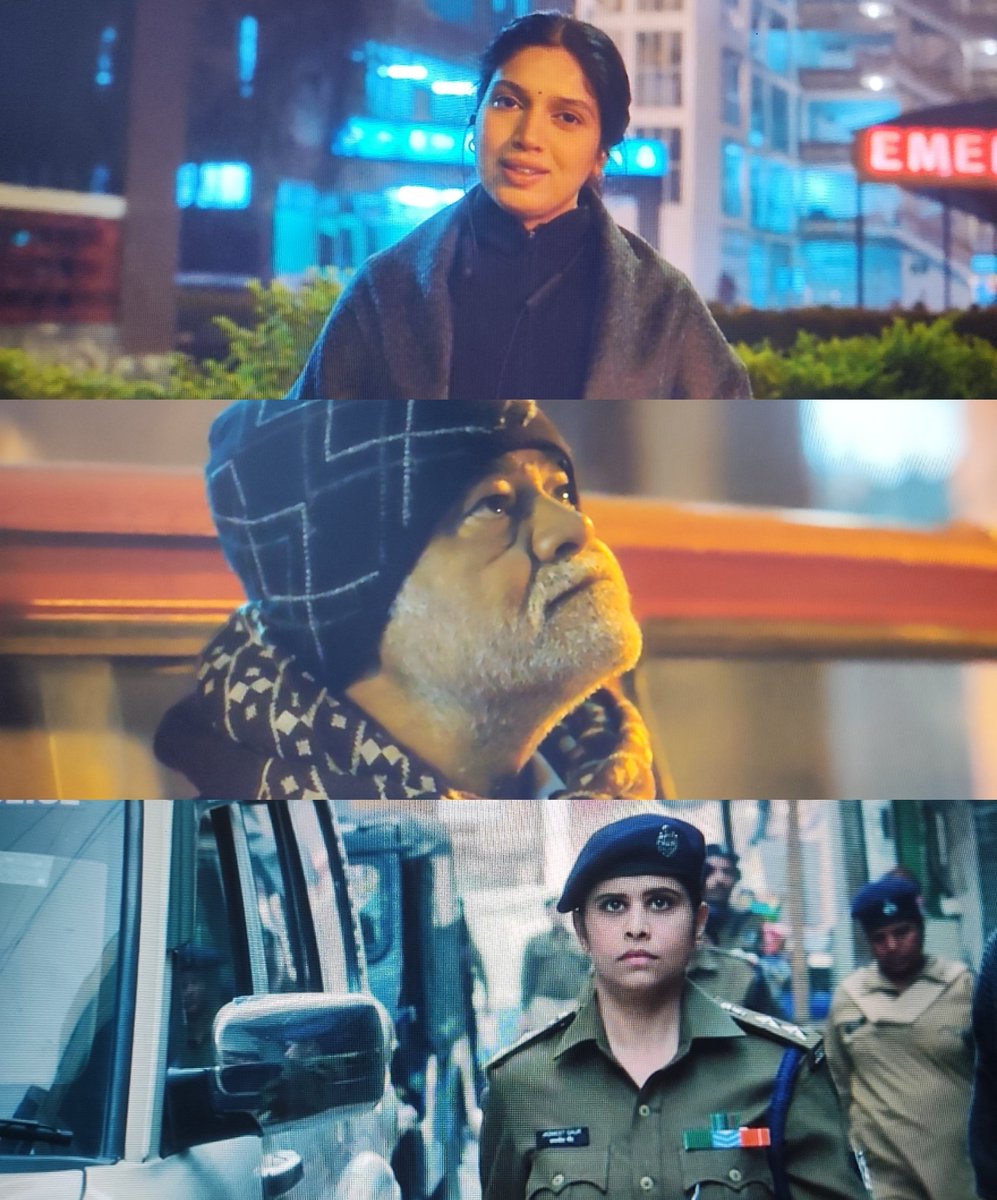 Finally watched @justpulkit 's #Bhakshak, Powerful performance by @bhumipednekar as Vaishali Singh, End monologue by Bhumi, great, @imsanjaimishra #AdityaSrivastava BRILLIANT, Greetings to TEAM @SaieTamhankar @Njyotsana @RedChilliesEnt #BhakshakOnNetflix