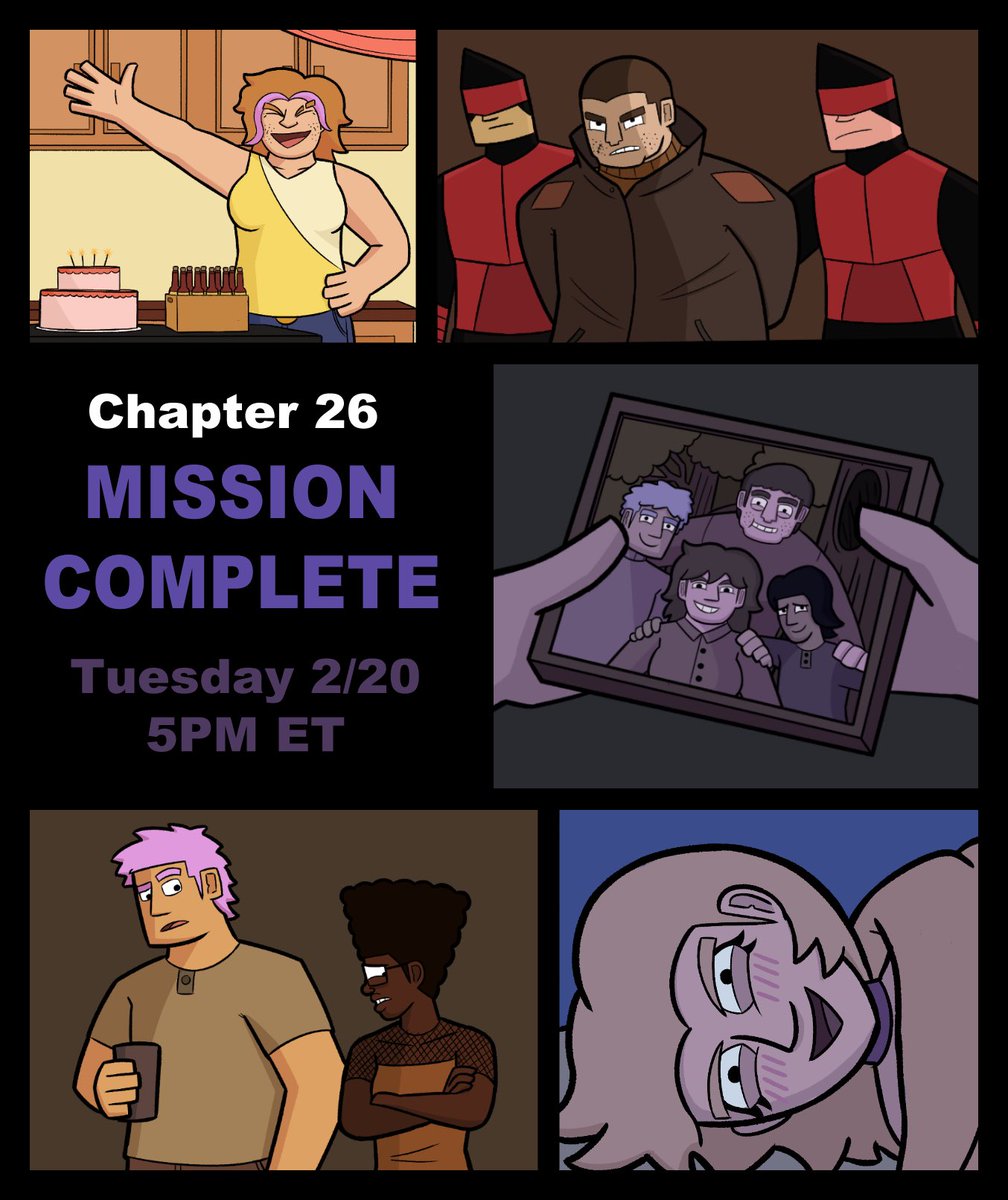 DoodleDreem's tweet photo. Sorry for all the delays, Tomory Nation!
Tomory Chapter 26 - MISSION COMPLETE, releases tomorrow at 5PM ET‼️
This is one of the longest chapters yet, and one I really wanted to make sure I got right, so I hope it will be worth the wait!
#Tomory #Webtoon #WebtoonCanvas https://t.co/u7lhk8XnJ4
